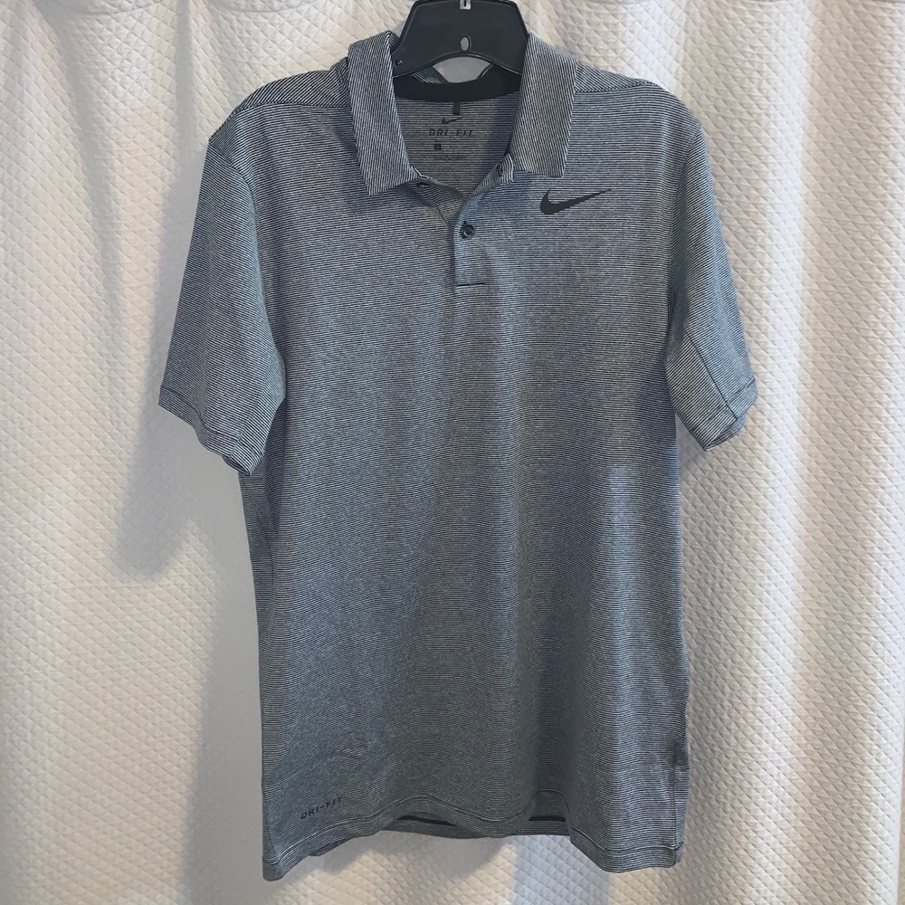Grey Dri-Fit Nike Golf Shirt